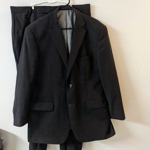 Pronto Uomo | Men's Wool Suit Jacket 42R & Pants 36